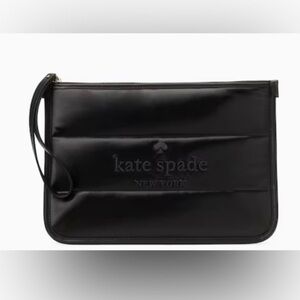 NWOT Kate Spade Ella Puffy Wristlet Pouch